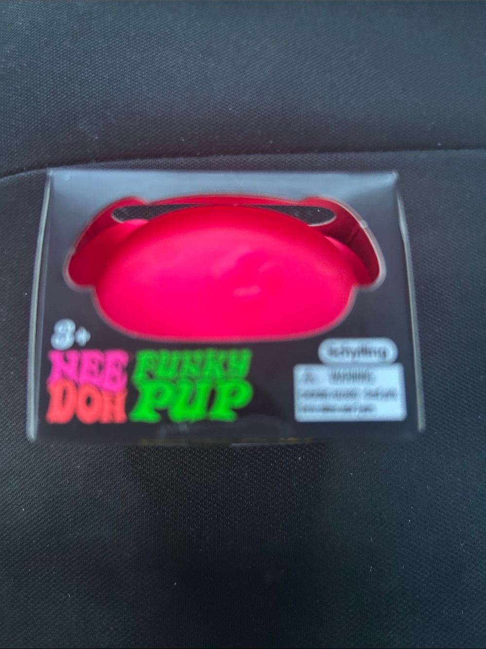 NeeDoh Funky Pup Stress Ball - Hot Pink
